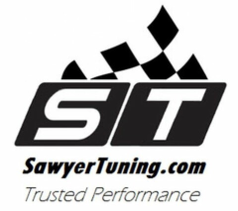 ST SAWYERTUNING.COM TRUSTED PERFORMANCE Logo (USPTO, 16.11.2019)