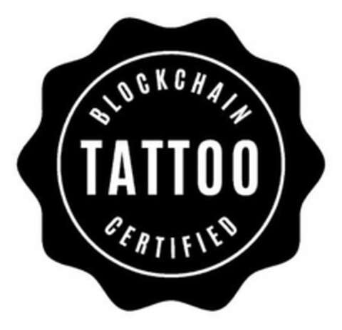 BLOCKCHAIN TATTOO CERTIFIED Logo (USPTO, 05.12.2019)