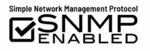 SIMPLE NETWORK MANAGEMENT PROTOCOL SNMPENABLED Logo (USPTO, 17.12.2019)