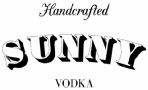 HANDCRAFTED SUNNY VODKA Logo (USPTO, 18.12.2019)