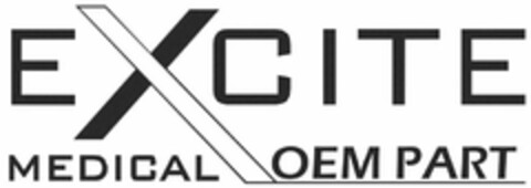 EXCITE MEDICAL OEM PART Logo (USPTO, 05/29/2020)