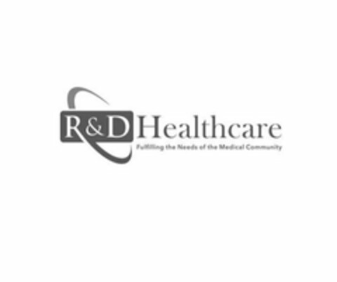 R & D HEALTHCARE FULFILLING THE NEEDS OF THE MEDICAL COMMUNITY Logo (USPTO, 18.06.2020)