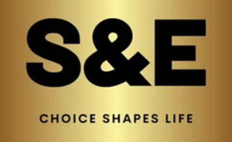 S&E CHOICE SHAPES LIFE Logo (USPTO, 13.08.2020)