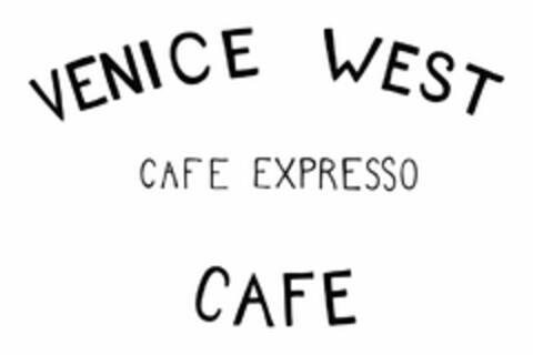 VENICE WEST CAFE EXPRESSO CAFE Logo (USPTO, 05.01.2010)