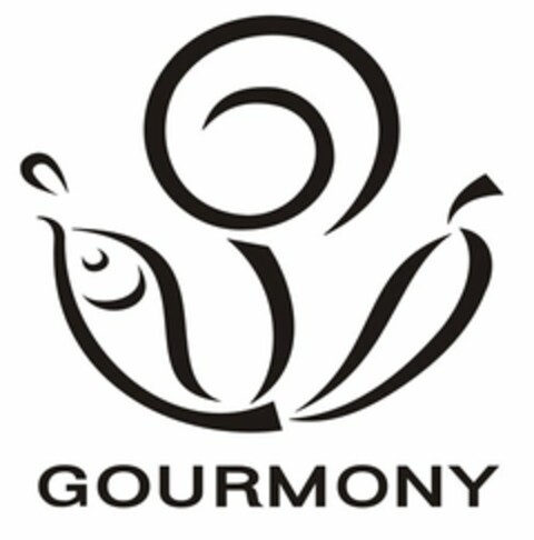 GOURMONY Logo (USPTO, 11.03.2010)