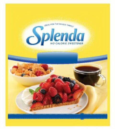 IDEAL FOR THE WHOLE FAMILY SPLENDA NO CALORIE SWEETENER Logo (USPTO, 04/02/2010)