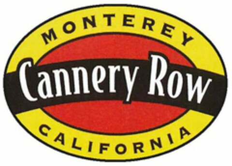 CANNERY ROW MONTEREY CALIFORNIA Logo (USPTO, 06/29/2010)