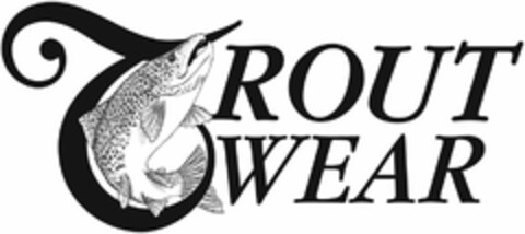 TROUT WEAR Logo (USPTO, 29.09.2010)