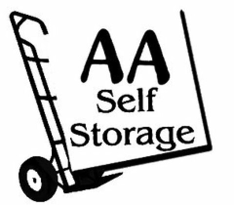 AA SELF STORAGE Logo (USPTO, 14.12.2011)