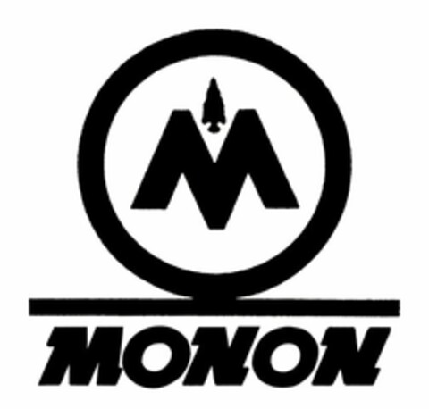 M MONON Logo (USPTO, 27.12.2011)