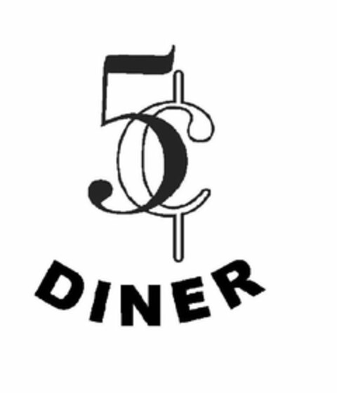 5¢ DINER Logo (USPTO, 02/15/2012)