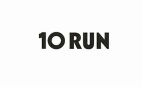 10 RUN Logo (USPTO, 19.09.2012)