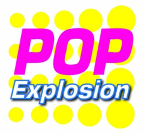 POP EXPLOSION Logo (USPTO, 12/17/2012)