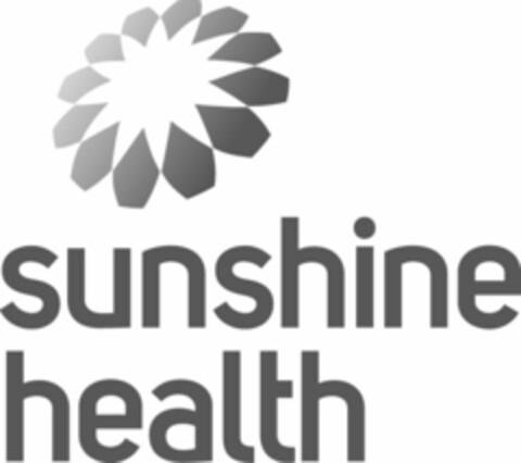 SUNSHINE HEALTH Logo (USPTO, 05/10/2013)