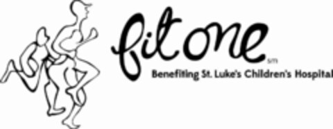 FITONE BENEFITING ST. LUKE'S CHILDREN'S HOSPITAL Logo (USPTO, 14.06.2013)