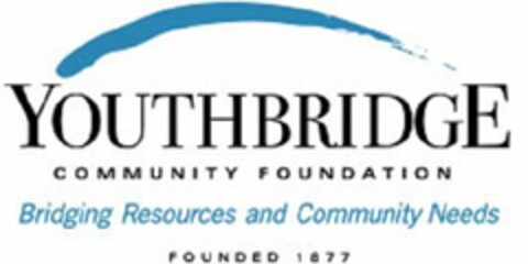 YOUTHBRIDGE COMMUNITY FOUNDATION BRIDGING RESOURCES AND COMMUNITY NEEDS FOUNDED 1877 Logo (USPTO, 02/28/2014)