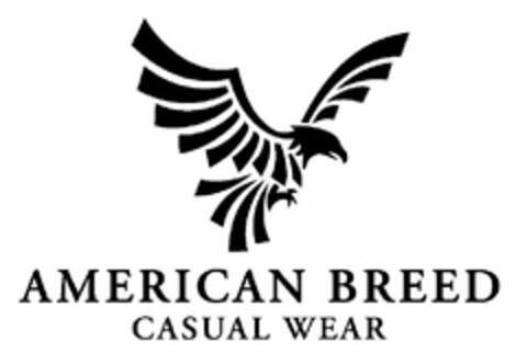 AMERICAN BREED CASUAL WEAR Logo (USPTO, 04/04/2014)