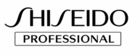 SHISEIDO PROFESSIONAL Logo (USPTO, 04/25/2014)