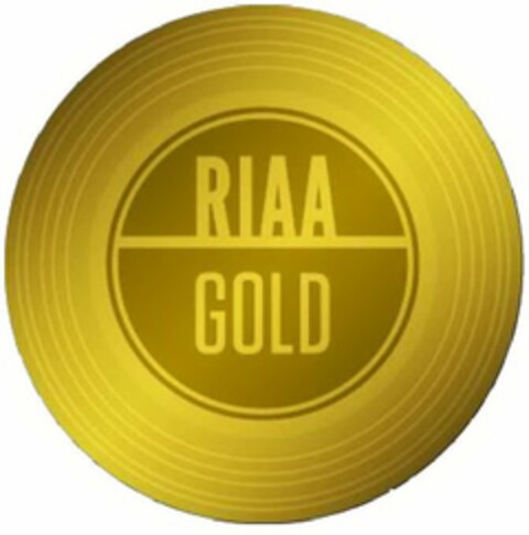 RIAA GOLD Logo (USPTO, 08/25/2014)