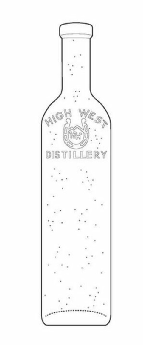 HIGH WEST DISTILLERY HW Logo (USPTO, 31.10.2014)