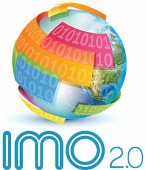 IMO 2.0 AND THE NUMBERS 0 AND 1 REPEATED Logo (USPTO, 15.12.2014)