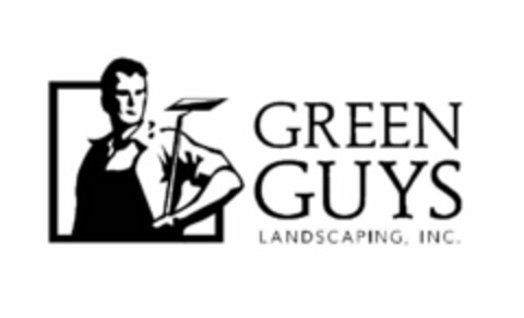 GREEN GUYS LANDSCAPING INC. Logo (USPTO, 07.01.2015)