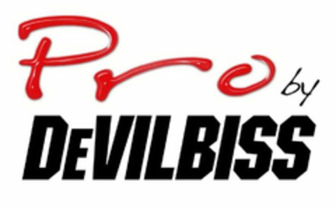 PRO BY DEVILBISS Logo (USPTO, 13.03.2015)