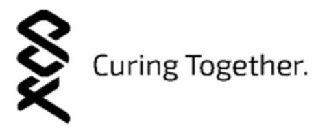 PCF CURING TOGETHER. Logo (USPTO, 08.10.2015)