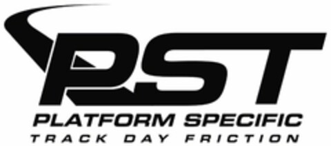 PST PLATFORM SPECIFIC TRACK DAY FRICTION Logo (USPTO, 12/21/2015)