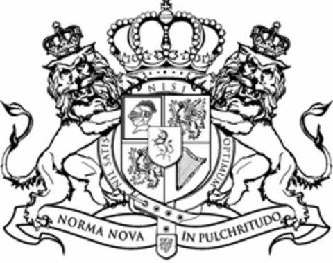 NIL SATIS NISI OPTIMUM NORMA NOVA IN PULCHRITUDO Logo (USPTO, 14.01.2016)