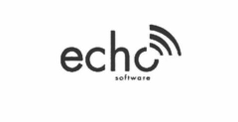 ECHO SOFTWARE Logo (USPTO, 24.08.2016)