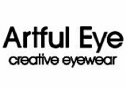 ARTFUL EYE CREATIVE EYEWEAR Logo (USPTO, 22.09.2016)