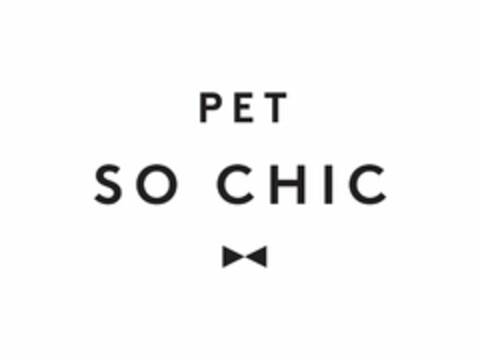 PET SO CHIC Logo (USPTO, 03/19/2017)