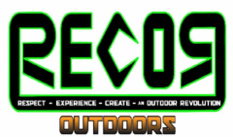 RECOR RESPECT - EXPERIENCE - CREATE - AN OUTDOOR REVOLUTION OUTDOORS Logo (USPTO, 18.05.2017)