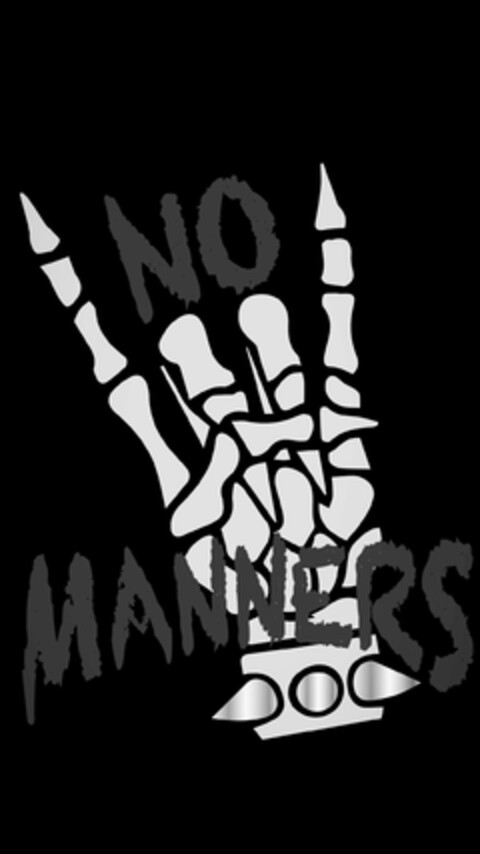 NO MANNERS Logo (USPTO, 08.11.2017)