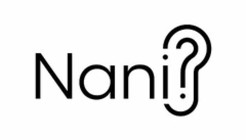 NANI? Logo (USPTO, 15.12.2017)
