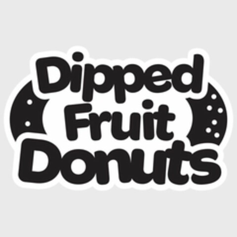 DIPPED FRUIT DONUTS Logo (USPTO, 23.01.2018)