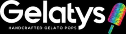 GELATYS HANDCRAFTED GELATO POPS Logo (USPTO, 25.04.2018)