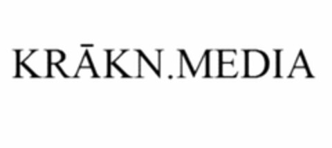 KRAKN.MEDIA Logo (USPTO, 07.06.2018)