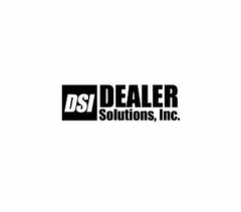 DSI DEALER SOLUTIONS, INC. Logo (USPTO, 08/03/2018)