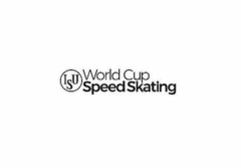 ISU WORLD CUP SPEED SKATING Logo (USPTO, 09/21/2018)