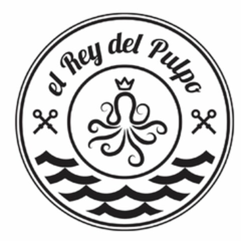EL REY DEL PULPO Logo (USPTO, 02/06/2019)
