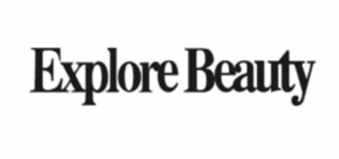 EXPLORE BEAUTY Logo (USPTO, 12/05/2019)
