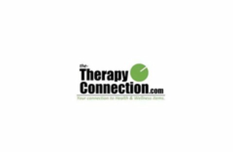 THE - THERAPY CONNECTION.COM YOUR CONNECTION TO HEALTH & WELLNESS ITEMS. Logo (USPTO, 06.01.2020)