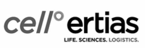CELL ERTIAS LIFE. SCIENCES. LOGISTICS. Logo (USPTO, 16.04.2020)
