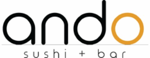 ANDO SUSHI + BAR Logo (USPTO, 04.08.2020)