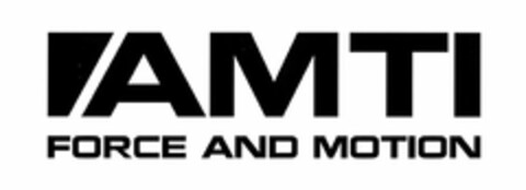 AMTI FORCE AND MOTION Logo (USPTO, 23.03.2009)