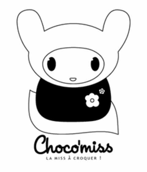 CHOCO'MISS LA MISS À CROQUER ! Logo (USPTO, 24.03.2009)