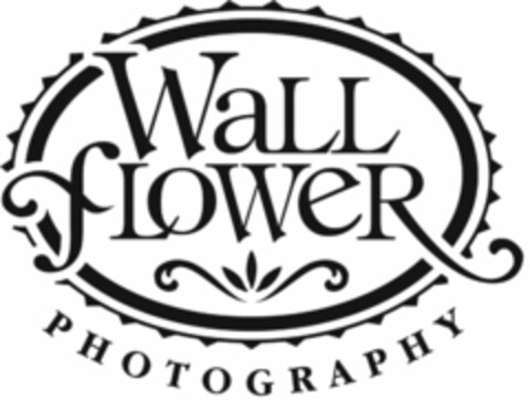 WALL FLOWER PHOTOGRAPHY Logo (USPTO, 06.07.2009)