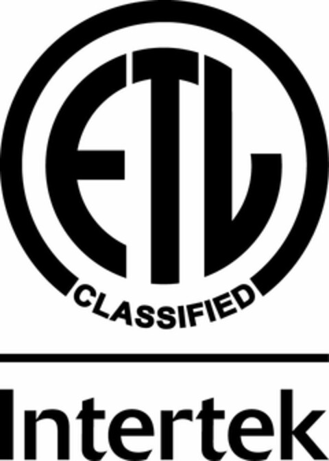 ETL CLASSIFIED INTERTEK Logo (USPTO, 19.10.2009)